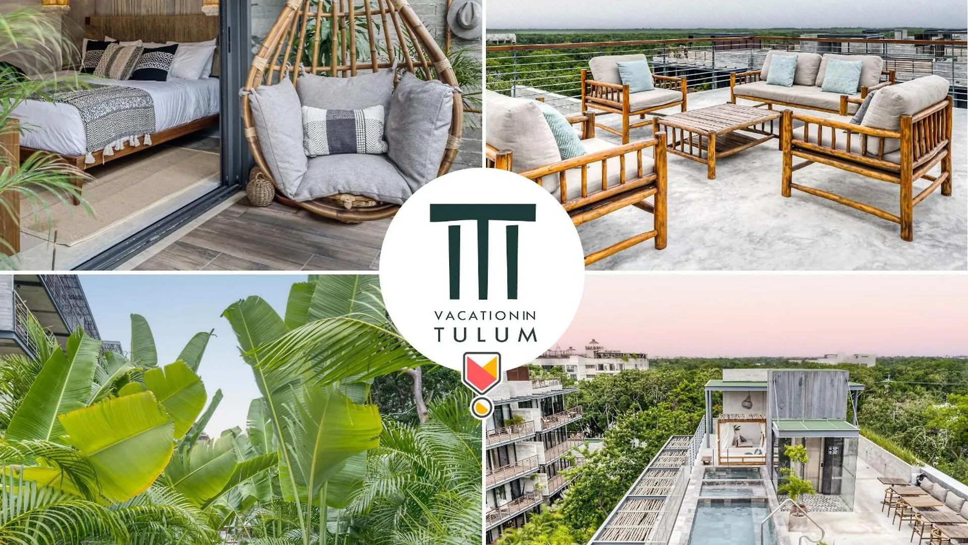 Apartment Waterworld Tulum 2Br W Cenote -Lagoons - Big Gym